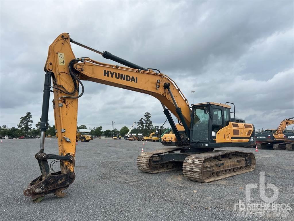 Hyundai HX330L حفارات زحافة