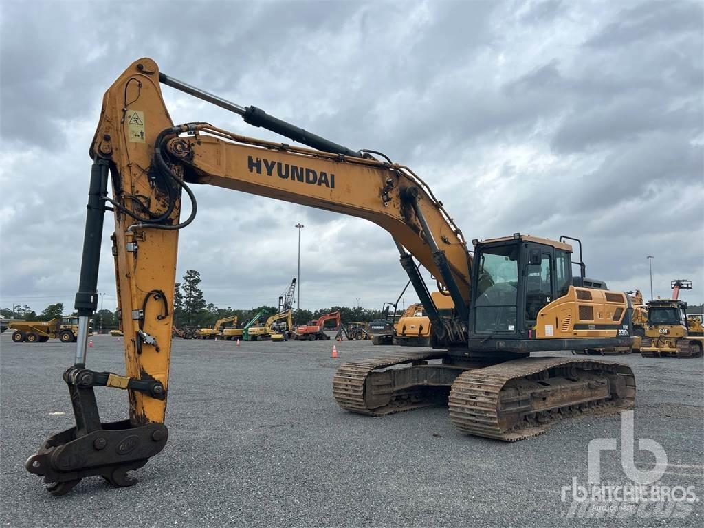Hyundai HX330L حفارات زحافة