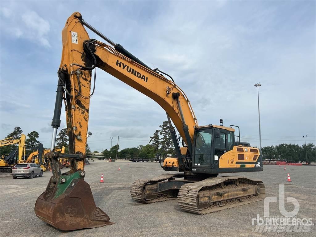 Hyundai HX380L حفارات زحافة