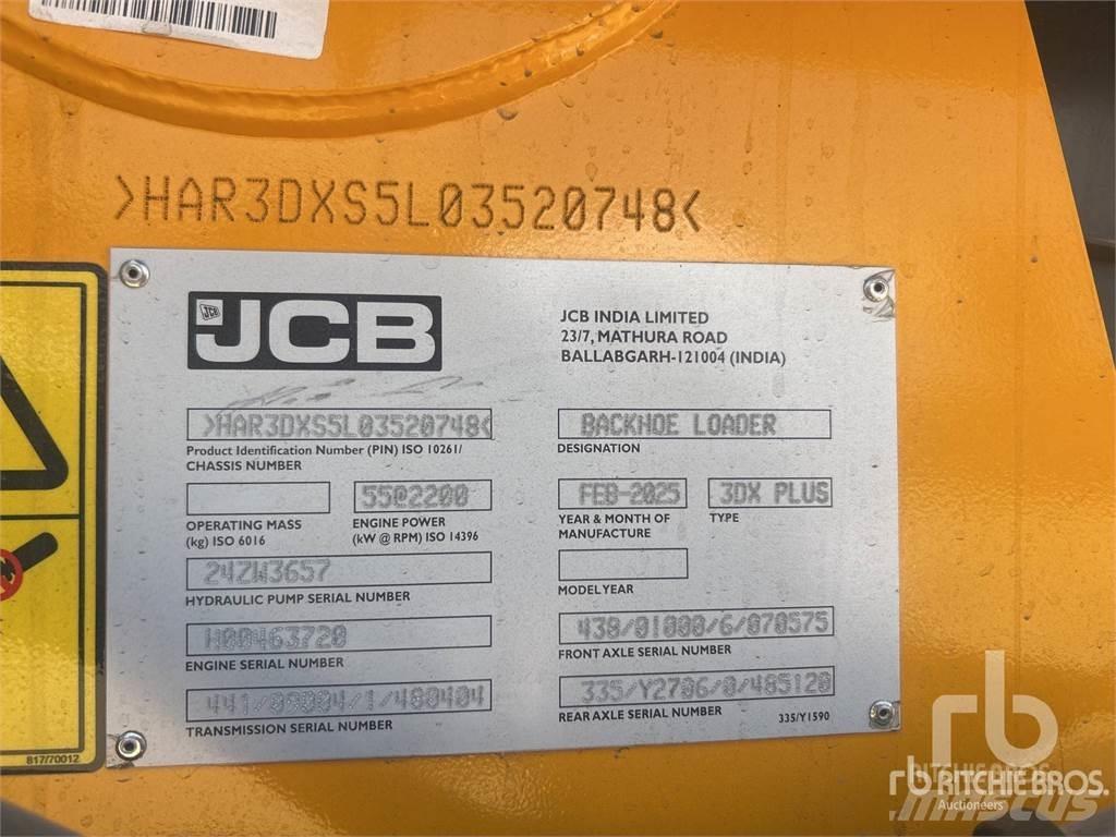 JCB 3DX لوادر ذات جرافات عكسية
