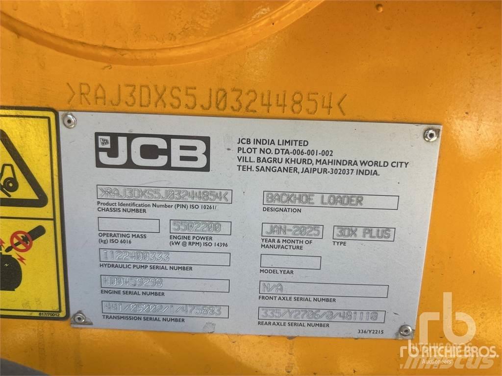 JCB 3DX لوادر ذات جرافات عكسية