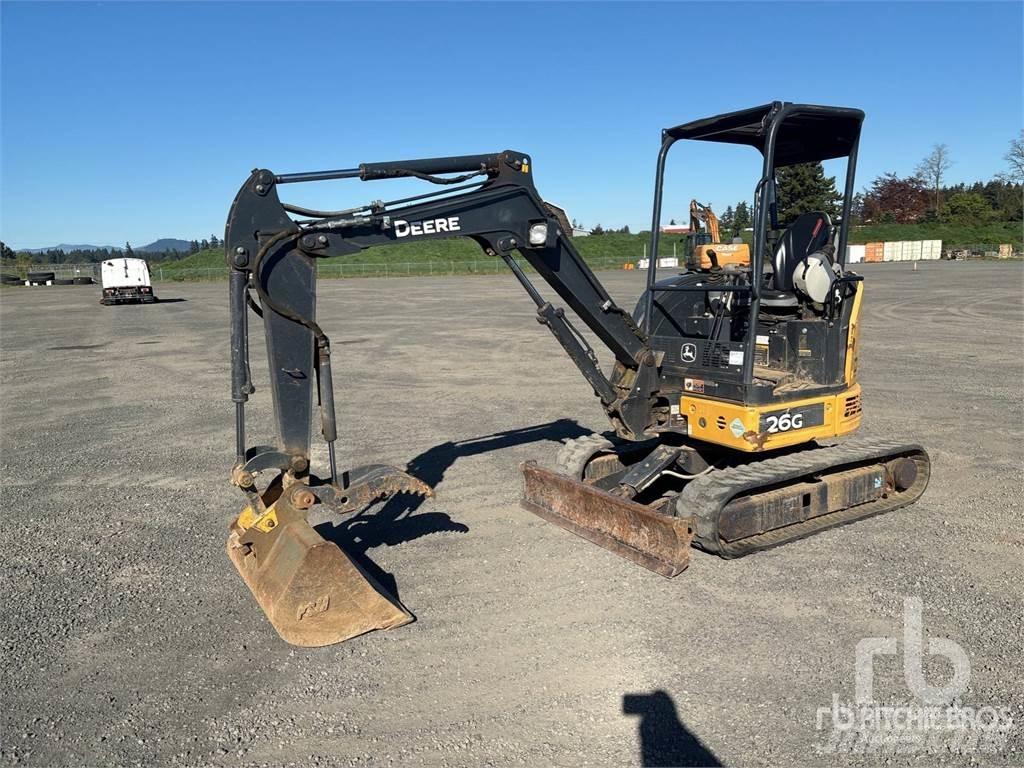 John Deere 26G حفارات صغيرة أقل من 7 طن (حفارات صغيرة)