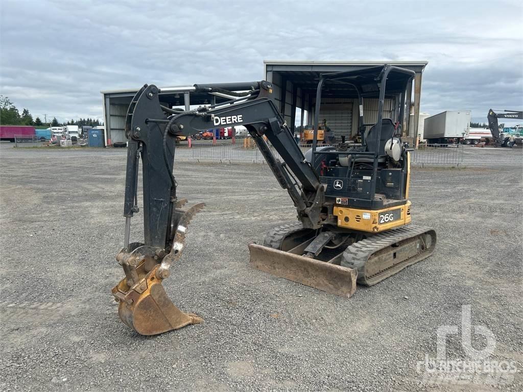 John Deere 26G حفارات صغيرة أقل من 7 طن (حفارات صغيرة)