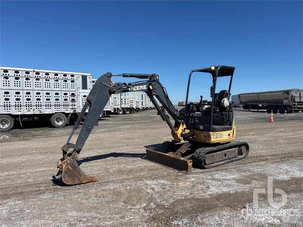 John Deere 27D حفارات صغيرة أقل من 7 طن (حفارات صغيرة)