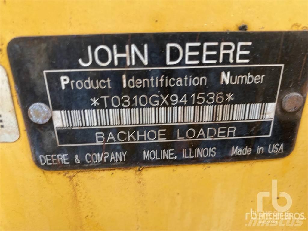 John Deere 310G لوادر ذات جرافات عكسية