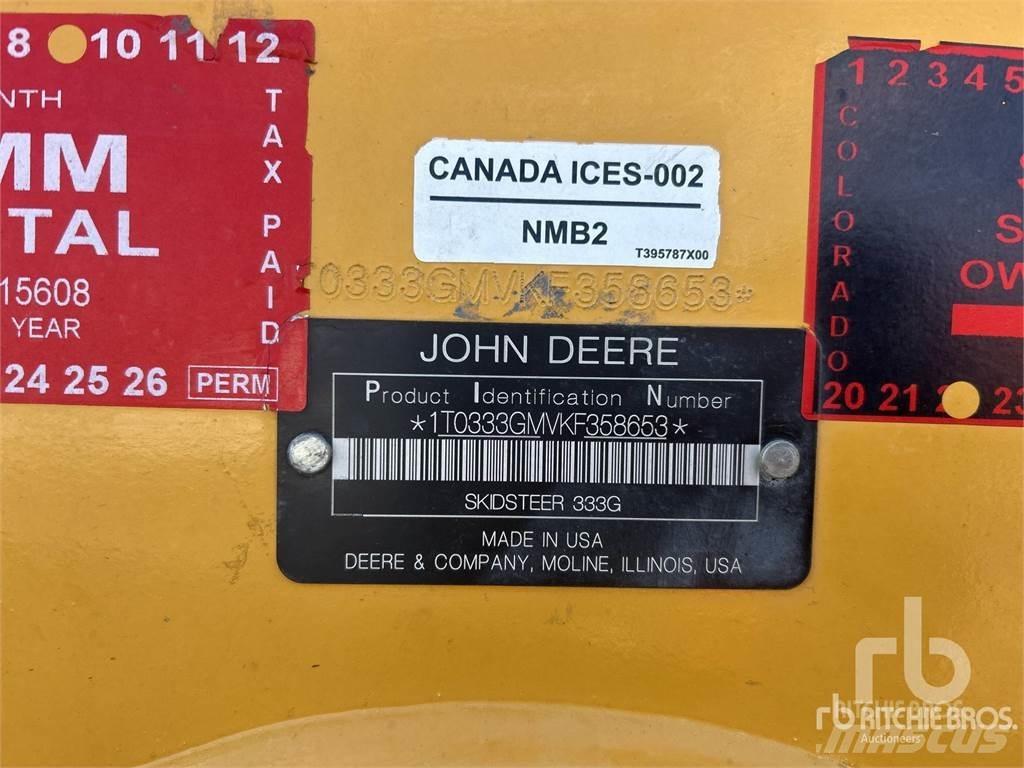 John Deere 333G لوادر انزلاقية التوجيه