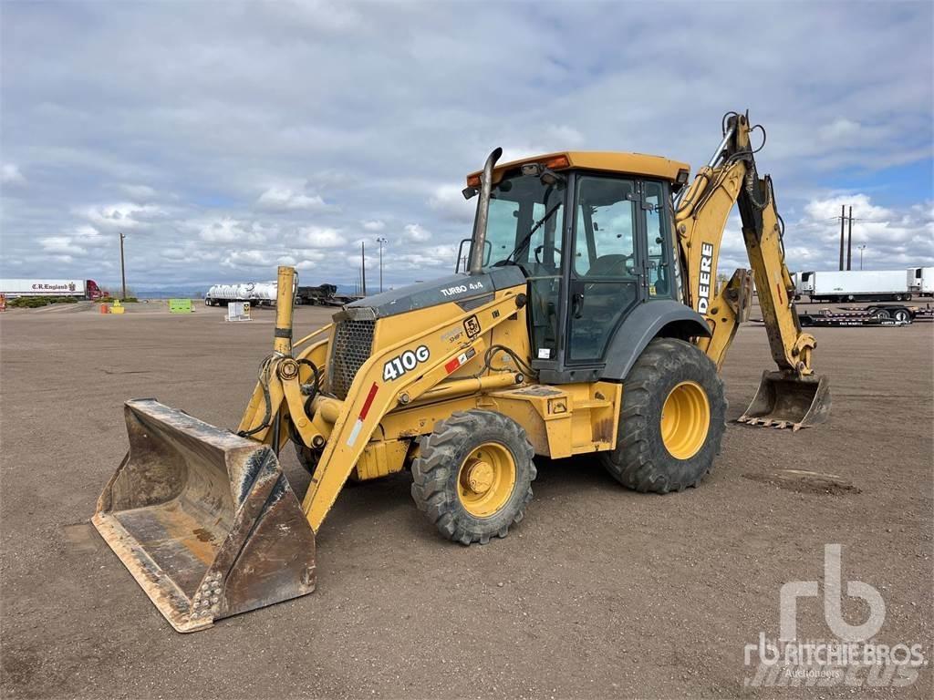 John Deere 410G لوادر ذات جرافات عكسية