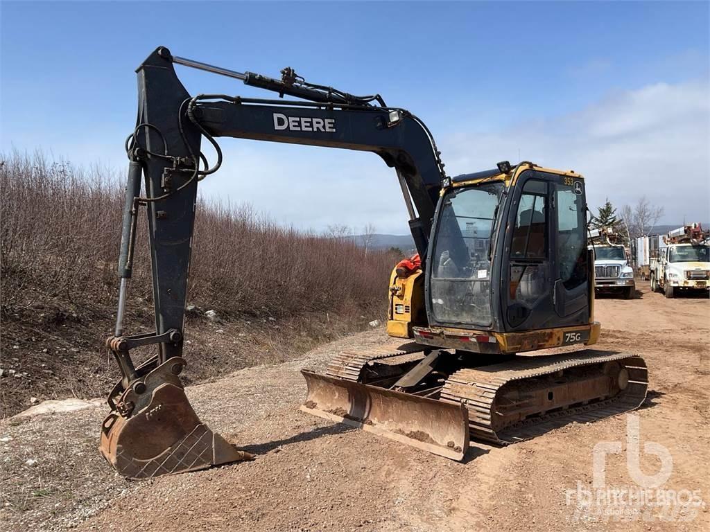 John Deere 75G حفارات زحافة