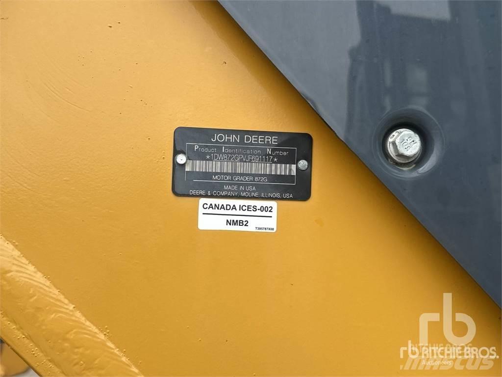 John Deere 872G معدات تمهيد الطرق