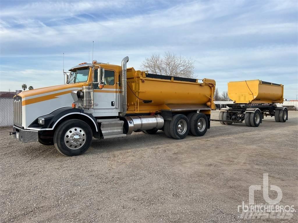 Kenworth T800 شاحنات قلابة