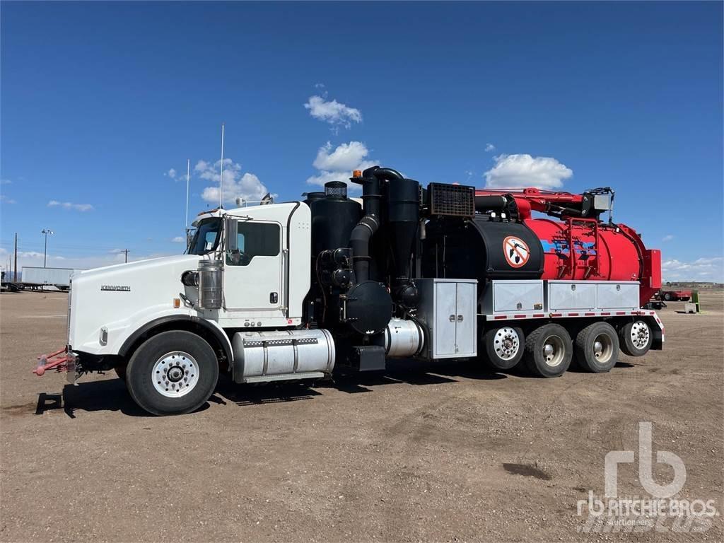 Kenworth T800 شاحنات مزدوجة / خلخلة