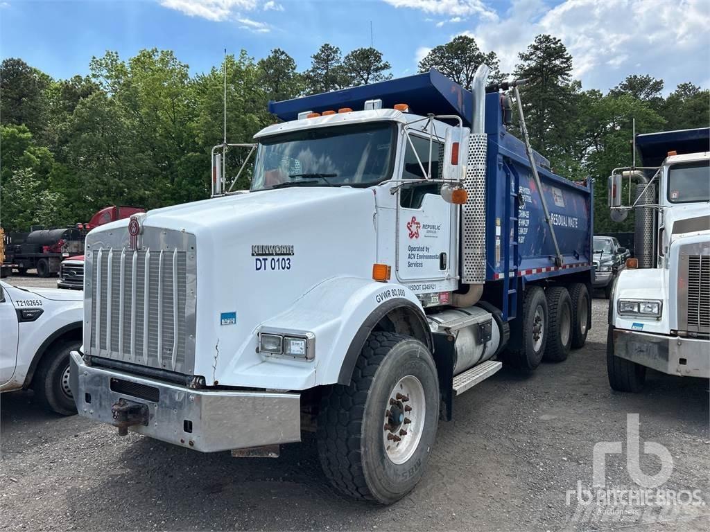 Kenworth T800 شاحنات قلابة