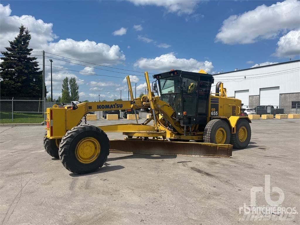 Komatsu GD655 معدات تمهيد الطرق