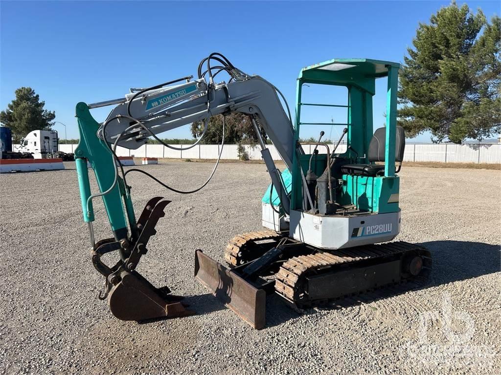 Komatsu PC28UU حفارات صغيرة أقل من 7 طن (حفارات صغيرة)