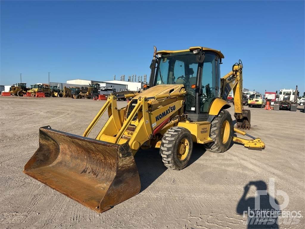 Komatsu WB146-5 لوادر ذات جرافات عكسية