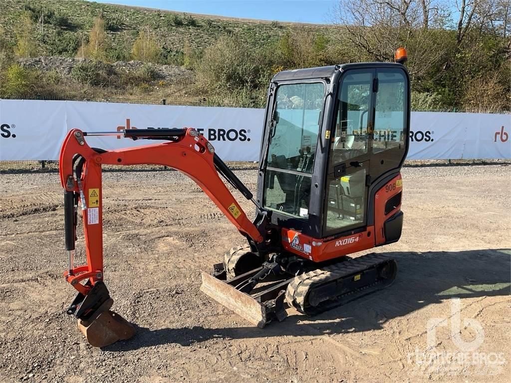 Kubota KX016-4 حفارات صغيرة أقل من 7 طن (حفارات صغيرة)