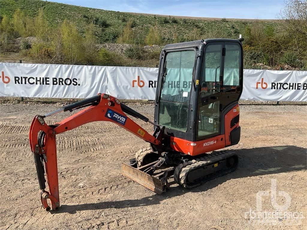 Kubota KX016-4 حفارات صغيرة أقل من 7 طن (حفارات صغيرة)