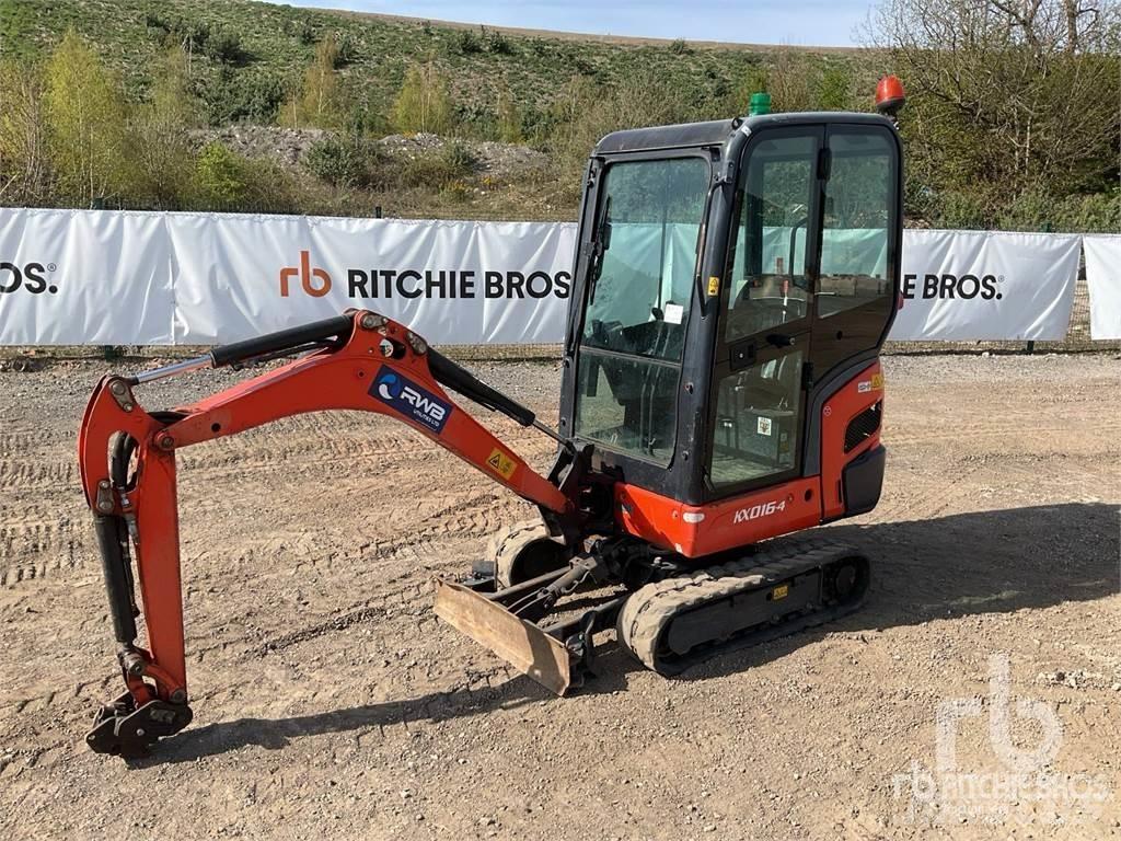 Kubota KX016-4 حفارات صغيرة أقل من 7 طن (حفارات صغيرة)