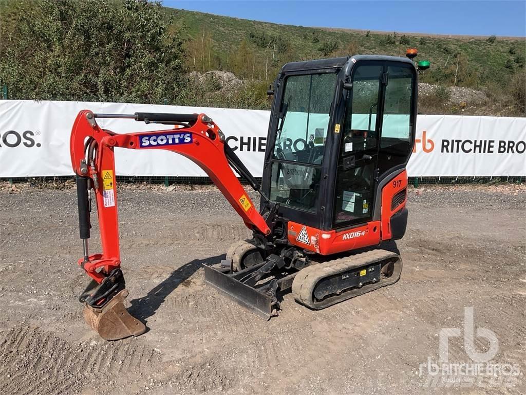 Kubota KX016-4 حفارات صغيرة أقل من 7 طن (حفارات صغيرة)