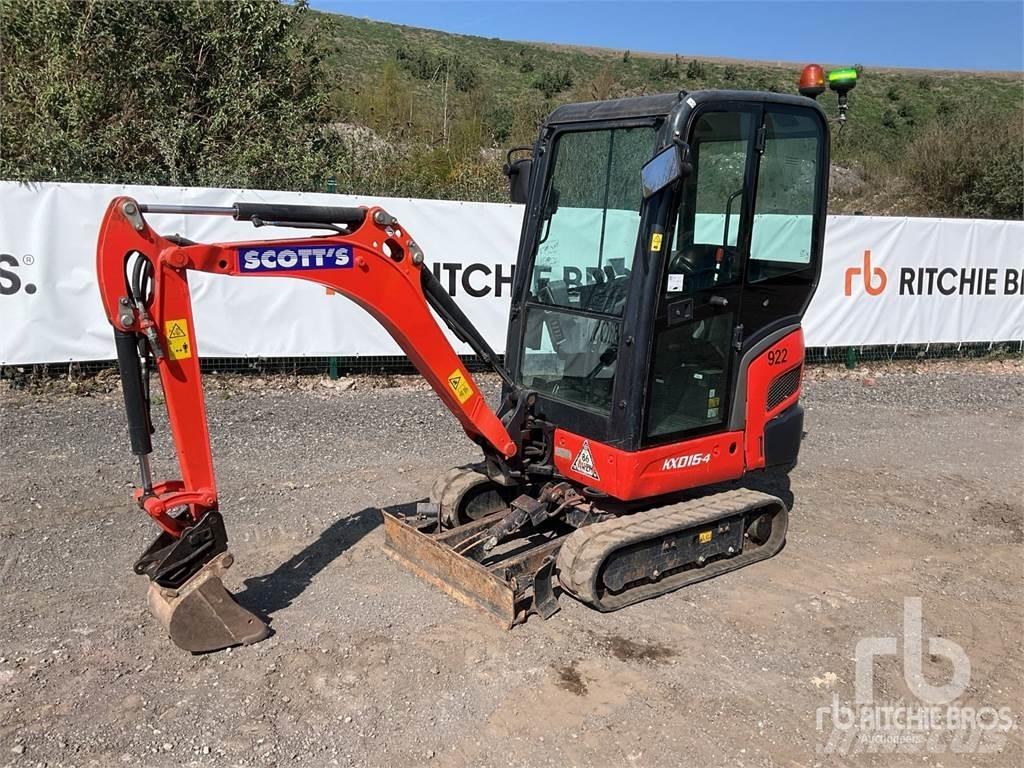Kubota KX016-4 حفارات صغيرة أقل من 7 طن (حفارات صغيرة)
