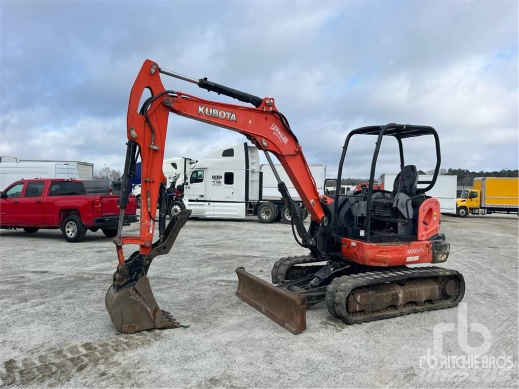 Kubota KX057R1A حفارات وسط 7 طن - 12 طن