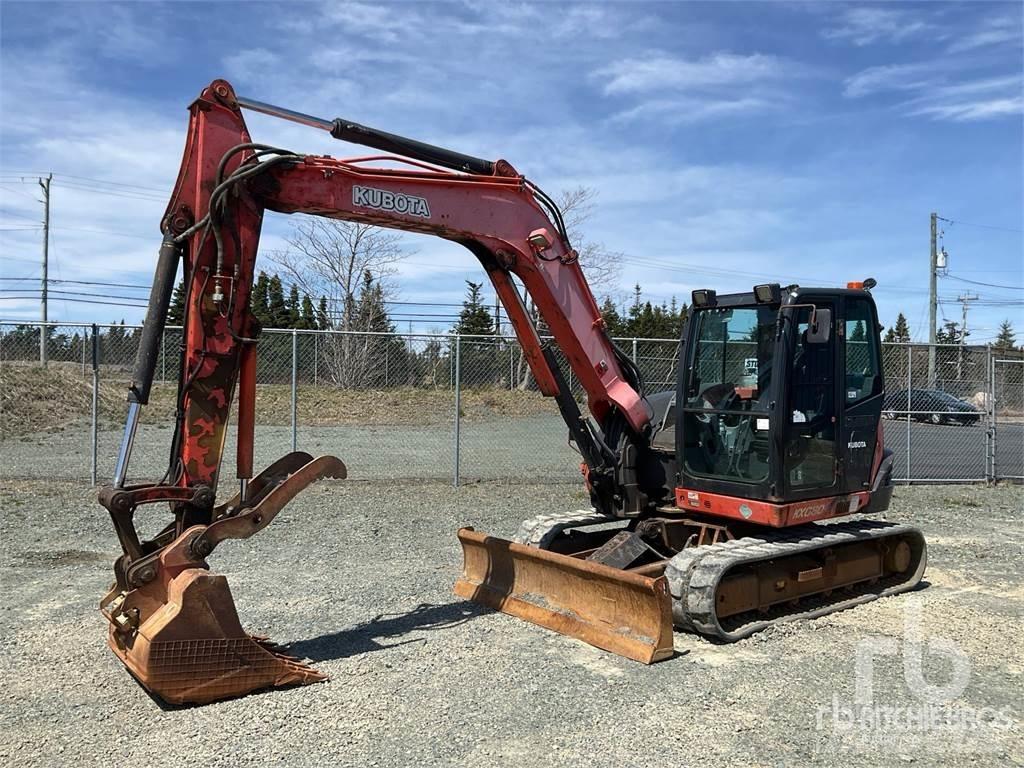 Kubota KX080-4 حفارات وسط 7 طن - 12 طن