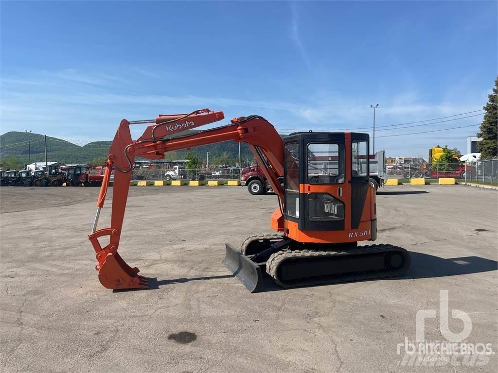 Kubota RX-501 حفارات صغيرة أقل من 7 طن (حفارات صغيرة)