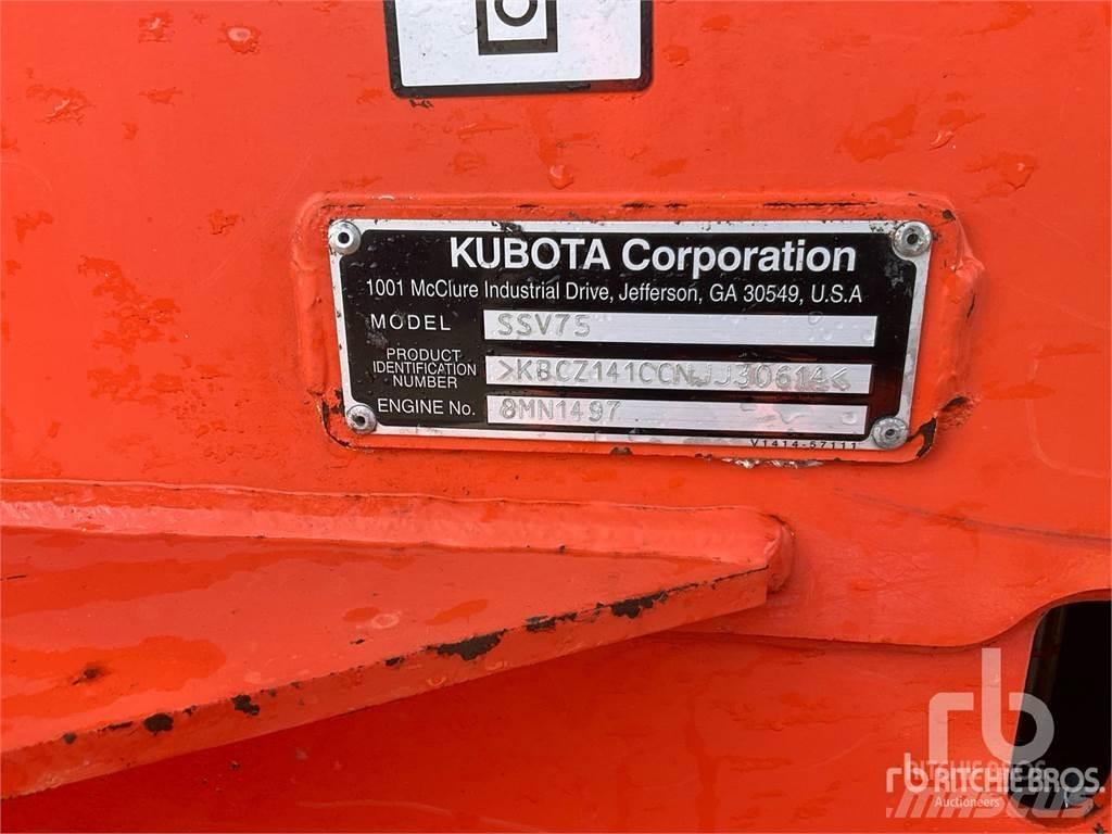 Kubota SSV75 لوادر انزلاقية التوجيه