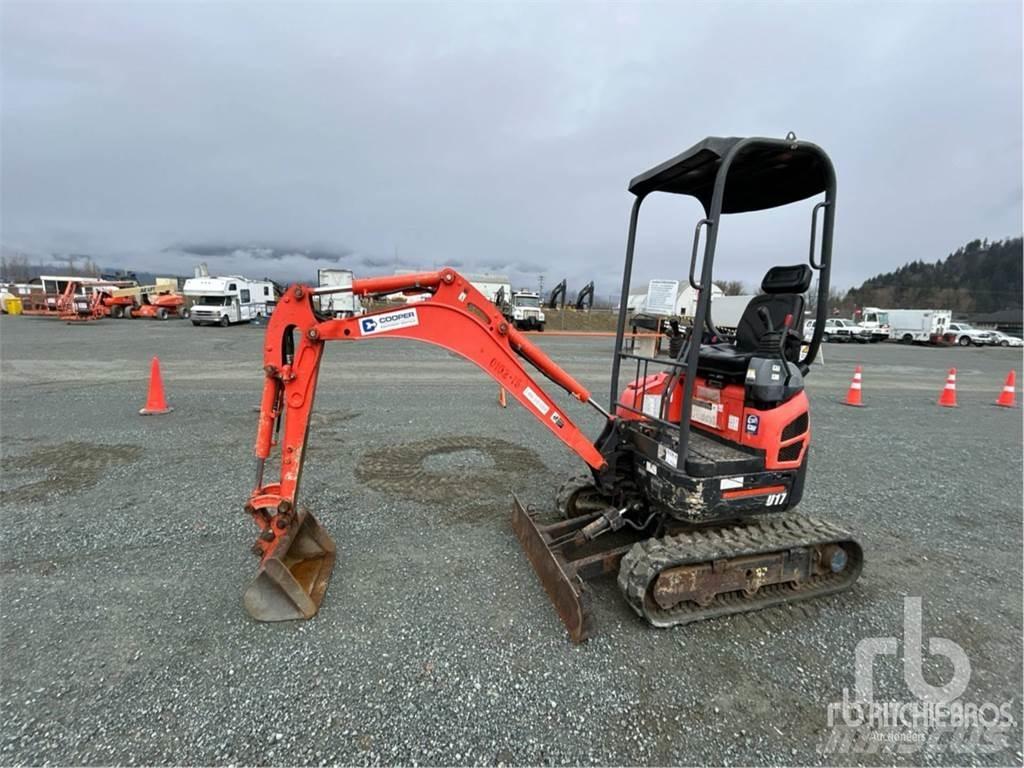 Kubota U17 حفارات صغيرة أقل من 7 طن (حفارات صغيرة)