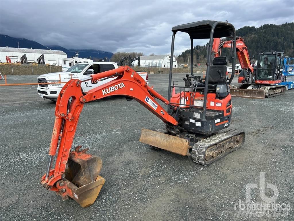 Kubota U17 حفارات صغيرة أقل من 7 طن (حفارات صغيرة)