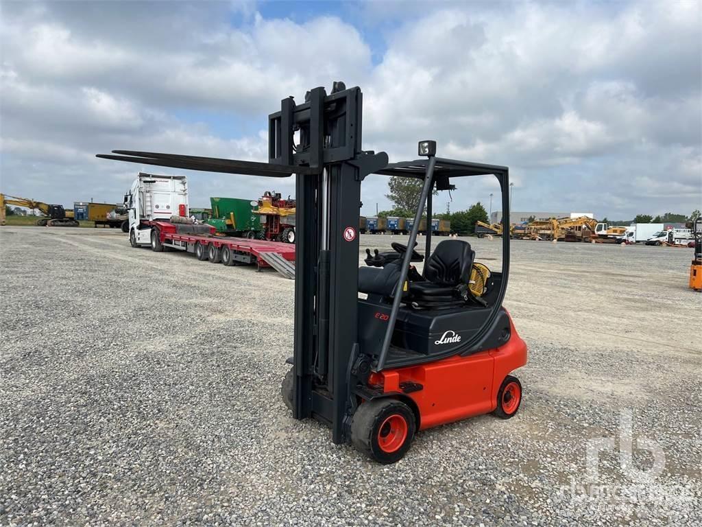 Linde E20P-02 شاحنات ذات رافعات شوكية تعمل بالكهرباء