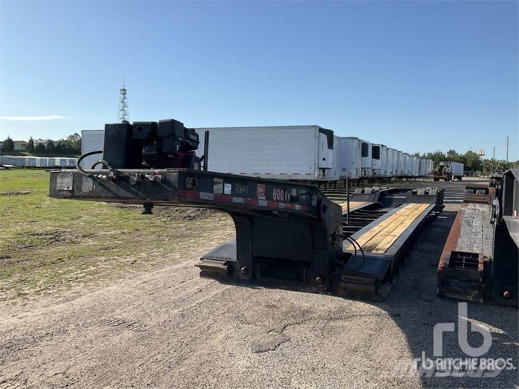 Load King 553SS نصف مقطورة مسطحة منخفضة