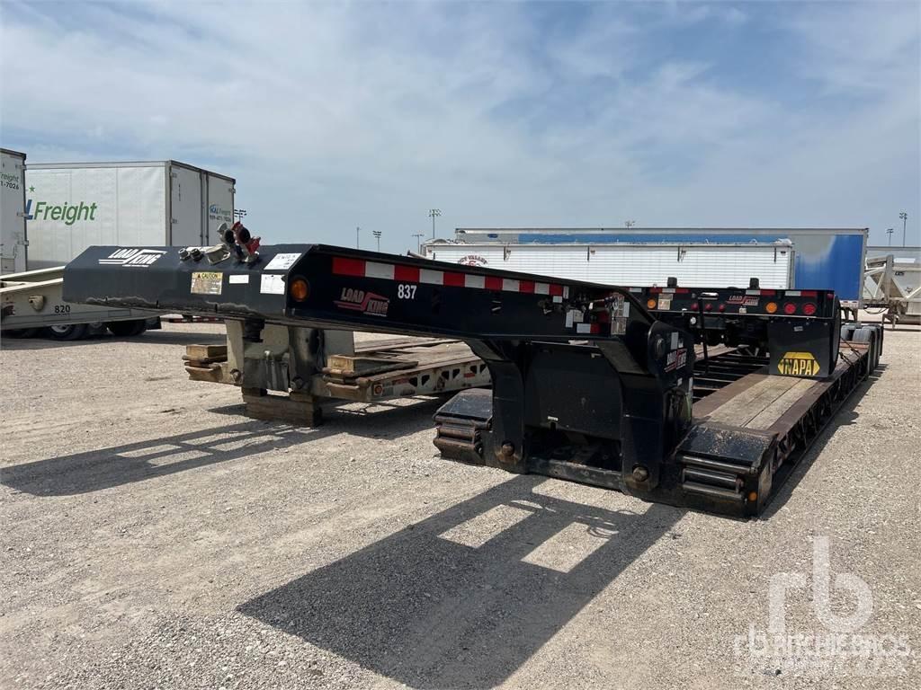 Load King 55T نصف مقطورة مسطحة منخفضة