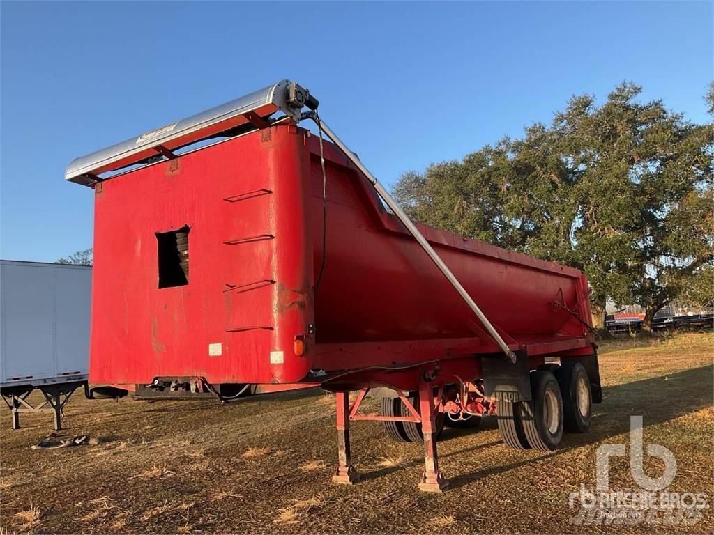 MONON 25 ft T/A نصف مقطورات قلابة