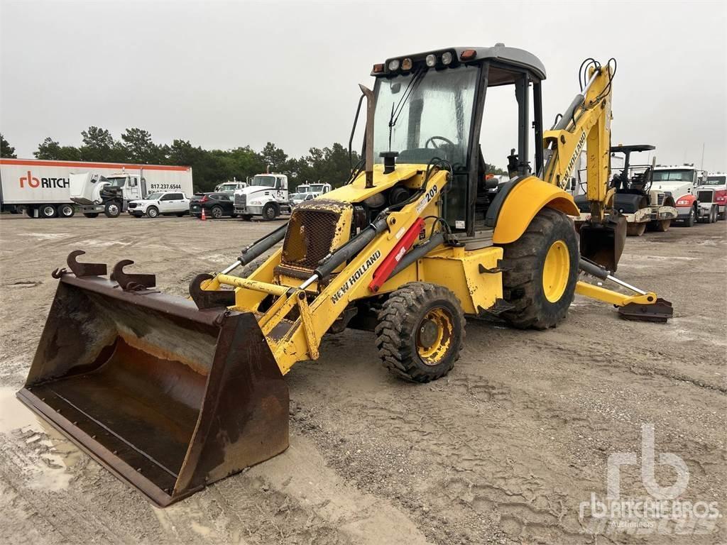 New Holland B95 لوادر ذات جرافات عكسية