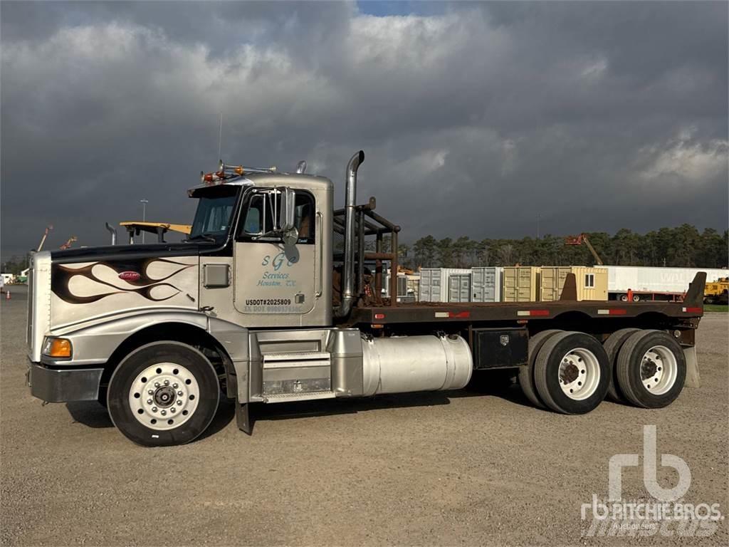 Peterbilt 377 شاحنات مسطحة / أوناش