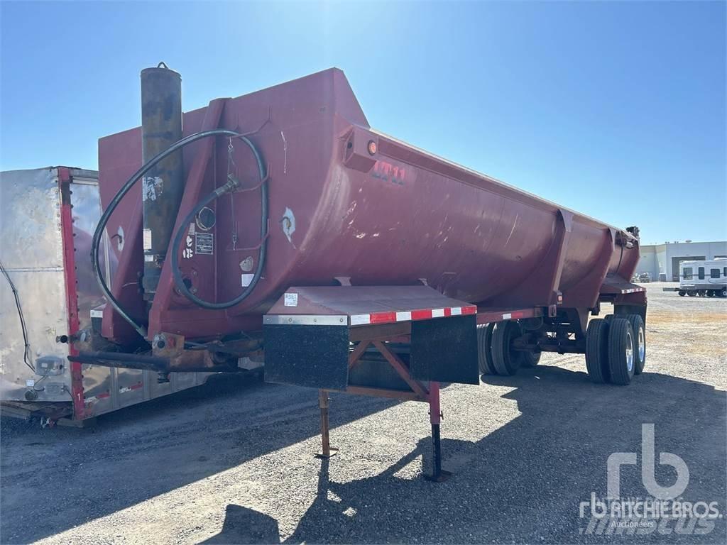Ranco 32 ft T/A نصف مقطورات قلابة