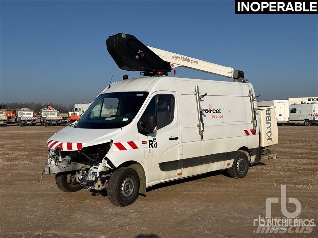 Renault MASTER المنصات الهوائية المثبتة على مقطورة