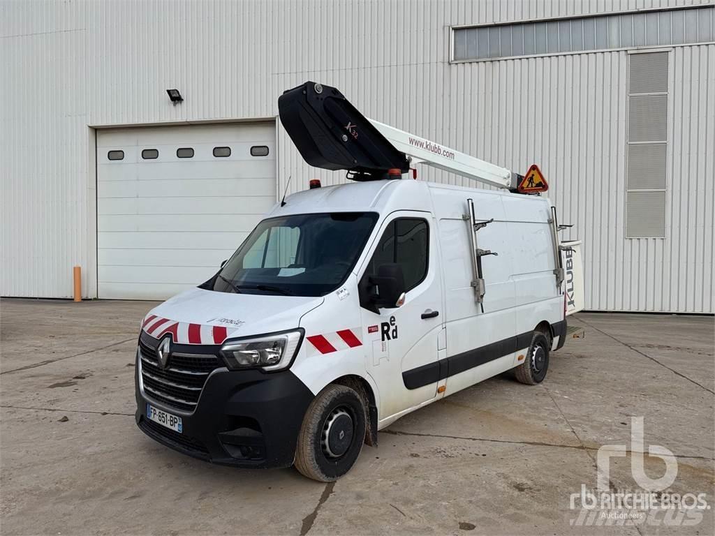 Renault MASTER المنصات الهوائية المثبتة على مقطورة