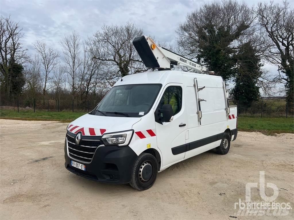 Renault MASTER المنصات الهوائية المثبتة على مقطورة