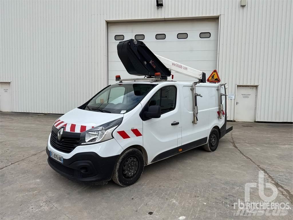 Renault TRAFIC المنصات الهوائية المثبتة على مقطورة