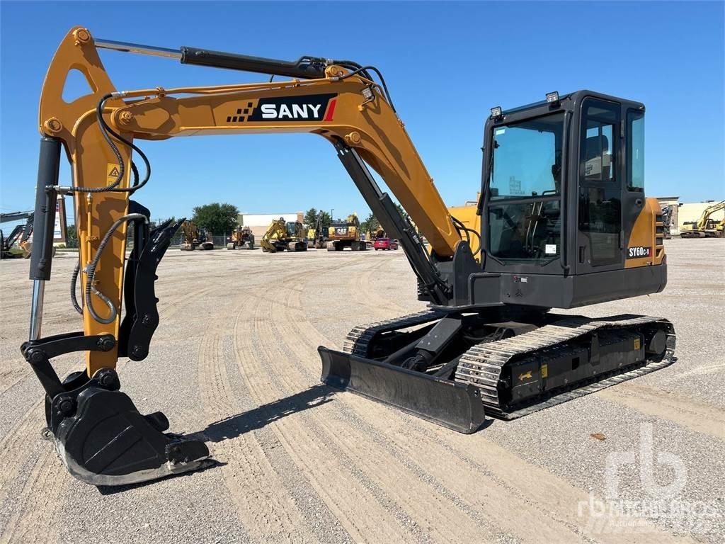 Sany 60C حفارات صغيرة أقل من 7 طن (حفارات صغيرة)