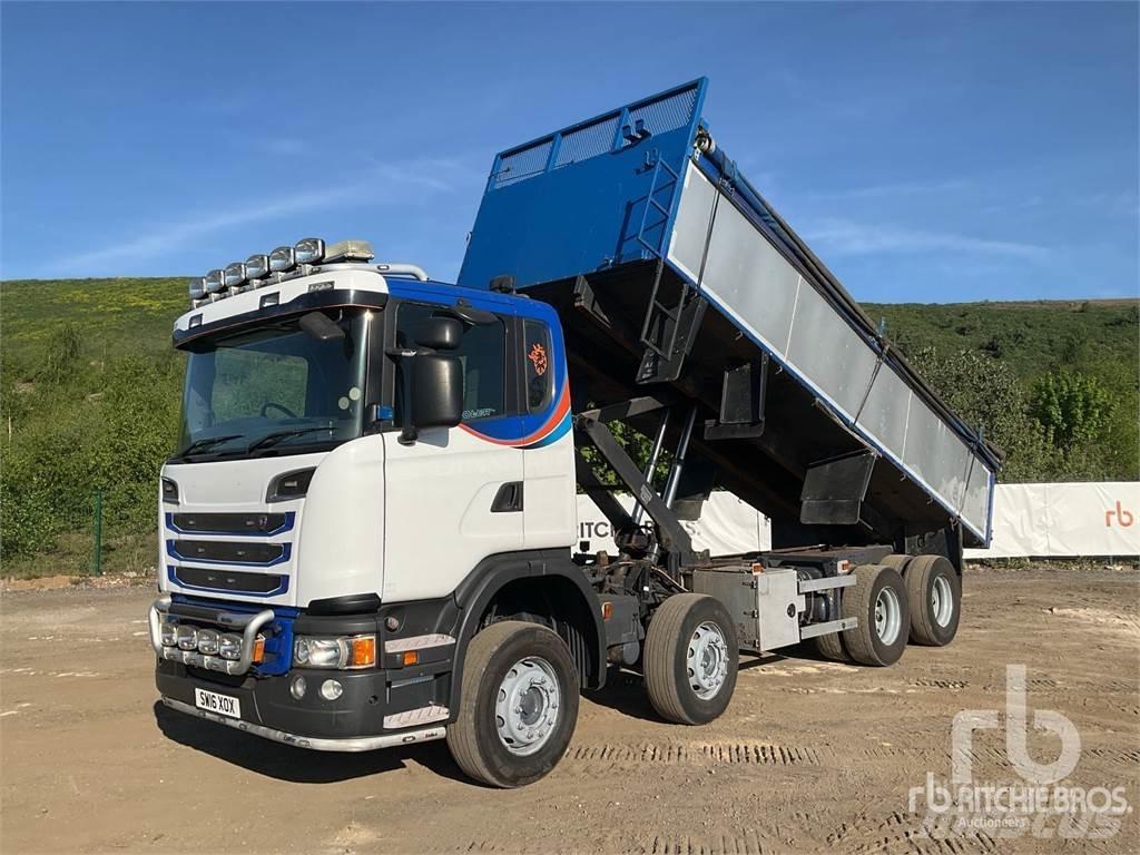 Scania G490 شاحنات قلابة