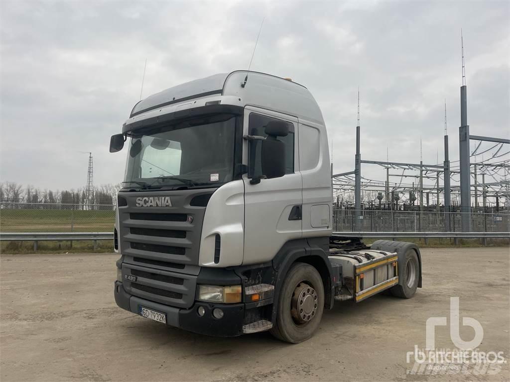 Scania R420 وحدات الجر