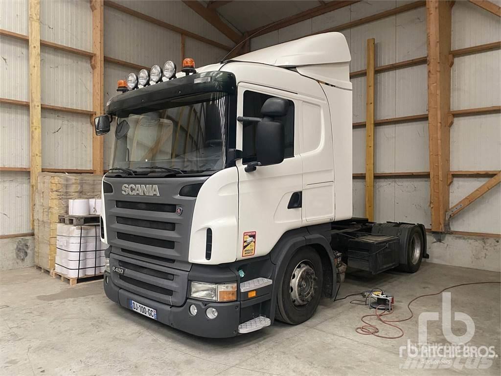 Scania R420 وحدات الجر