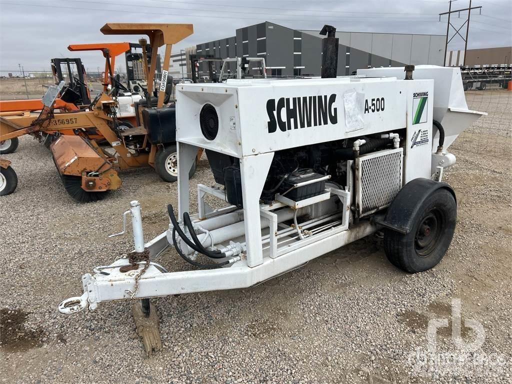 Schwing BPA500 مضخات المياه