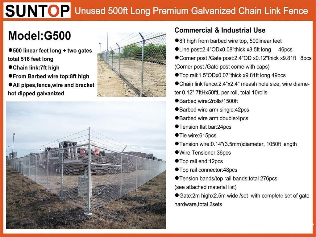  SUNTOP G500 ماكينات أخرى لتجهيز الأراضي