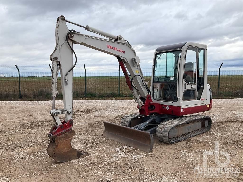 Takeuchi TB135 حفارات صغيرة أقل من 7 طن (حفارات صغيرة)