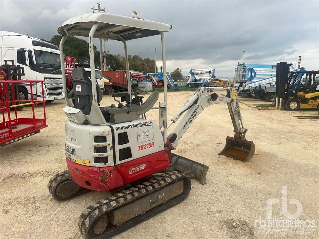 Takeuchi TB215R حفارات صغيرة أقل من 7 طن (حفارات صغيرة)