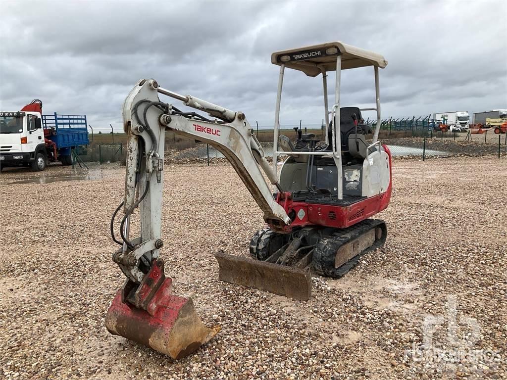 Takeuchi TB216 حفارات صغيرة أقل من 7 طن (حفارات صغيرة)